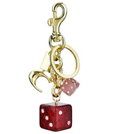 Coach Dice Keychain